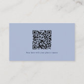 ブライダル結婚ブーケのWebサイトQRコード詳細 エンクロージャーカード (裏面)