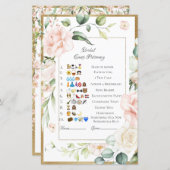 ブライダル絵文字の回答一覧 (正面/裏面)