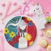 ブライダル至福 ペーパープレート (パーティー)