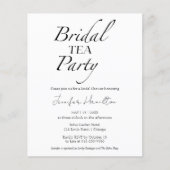 ブライダル茶パーティー |ブラック&ホワイトブライダルシャワー (正面)