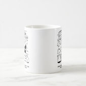 ブライダル衣服ショップアシスタントの言い訳 コーヒーマグカップ (中央)