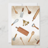 ブライダル遠くにシャワー招待 招待状 (裏面)