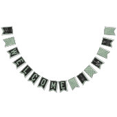 ブライダル&ウェディングシャワー屋外I do BBQパーティー バンティングフラッグ (全)