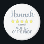ブライダル&ウェディングパーティー5スターマザーオブブライド マグネット<br><div class="desc">ブライダルパーティと結婚式のメンバーは感じ、特に彼らのために作られた"5つ星"の贈り物で愛され、感謝される。愛は全てだ。地元の結婚式でも行結婚先の結婚式でもパーソナライズされた、必ず道に沿ってスマイルを持って来る。カスタマイズ可能なTシャツは、独身者やバチェロレットのパーティーや目的地の結婚式のイベントを強化するためのおもしろい側を持っている。バッグ素晴らしの上司に好意を。ブライダルパーティ及び家族の中には、花嫁、新郎、メイド・オブ・オーナー(花嫁付き添い人)、名誉の母、男最高の性、花婿介添人、女性、花嫁、花嫁、グロムスマン、花娘、花娘、リングや輪持参人、パージュ男、新婦の母、新婦の父、新婦の母、新婦の父、新郎の妹、新郎の兄、新婦の弟、アッシャー、アッシャー官吏,祖母,祖父,ゴッドマザー,ゴッドマザー,ゴッドファーザー,ノナ,ノノ,アブエラ,アブエロ,叔母,伯父,従兄弟,友人,娘,息子,フィアンセ,姪,甥,継母,義兄弟,義妹</div>
