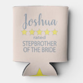 ブライダル&ウェディングパーティー5スター義兄の花嫁 缶クーラー (正面)