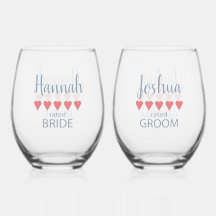 ブライダル&ウェディングパーティー5ハート新郎新婦