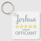 ブライダル＆ウェディングパーティー ５つ星の式場責任者 キーホルダー (正面)