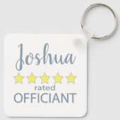ブライダル＆ウェディングパーティー ５つ星の式場責任者 キーホルダー (裏面)