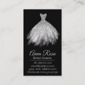 *~*ブライダル・ゴーンズ・結婚イベント・結婚ドレス 名刺 (裏面)