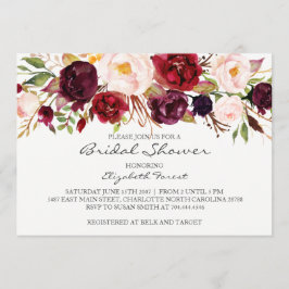 ブライダル·シャワーのご案内 招待状