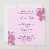 ブライダル·シャワー·インビテーション—スターガザーズ-2転送 招待状 (裏面)