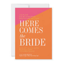 ブライダル·シャワー·インビテーション，金ゴールドグリッター,モダン