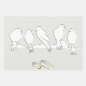 ブライダル ラッピングペーパーシート (正面)