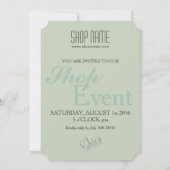 ブライダル&夕べファッション-イベント招待状 招待状 (裏面)