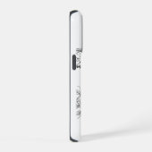 ブライダルiPhone 15 proの電話ケース iPhoneケース (右側面)