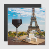 ブライチーズの入ったグラス・ワインをエッフェル塔に (正面/裏面)