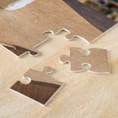 ブライチーズの入ったグラス・ワインをエッフェル塔に ジグソーパズル (側面)