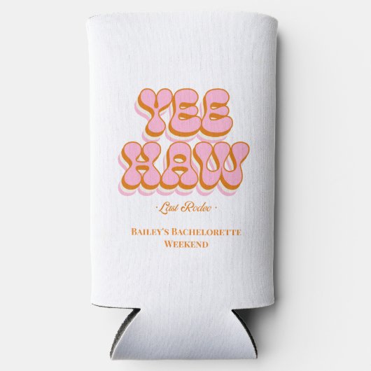 ブライデスメイドギフト – ナッシュビルクーラーボックス スリム缶クーラー (正面)