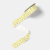 ブライデスメイドパープル水玉模様 グログランリボン (裏面)