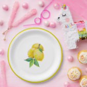 ブライトおもしろいレモン葉ズ&紙プレート ペーパープレート (パーティー)