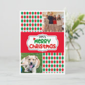 ブライトとフェスティバルファミリークリスマスカード シーズンカード (スタンド正面)