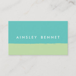 ブライトはっきりしたカラーブロック名刺 名刺