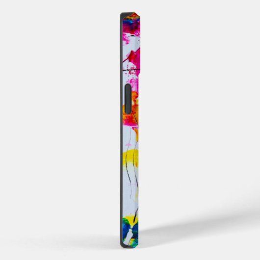 ブライトはっきりしたカラー抽象芸術アート Case-Mate iPhoneケース (裏面 / 右)