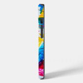 ブライトはっきりしたカラー抽象芸術アート Case-Mate iPhoneケース (裏面 / 左)