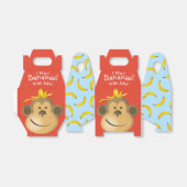 ブライトはっきりしたゴカラフルバナナモンキーパーティー フェイバーボックス (折り畳みなし)