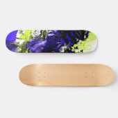 ブライトはっきりしたトラ顔 スケートボード (横)