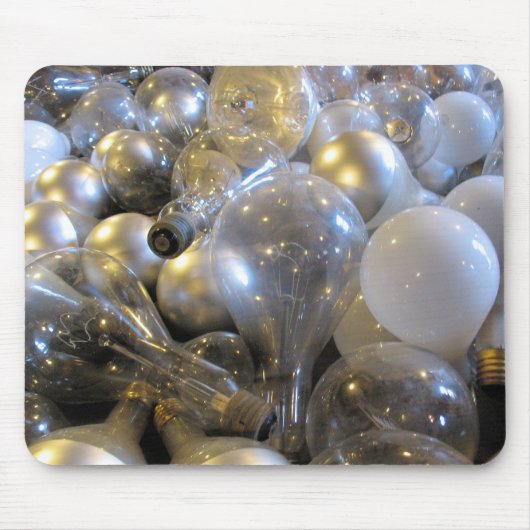 ブライトアイディア電球マウスパッド マウスパッド (正面)