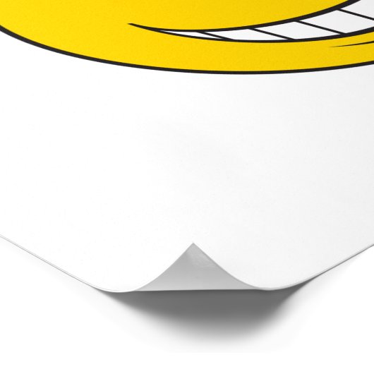 ブライトアイディア顔 ポスター (角)