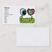 ブライトアイハートアイラブチーズケーキ 名刺 (正面/裏面)