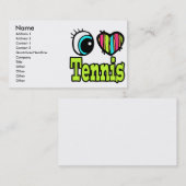 ブライトアイハートアイラブテニス 名刺 (正面/裏面)