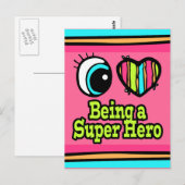 ブライトアイハートイラブヒーロすごいー ポストカード (正面/裏面)