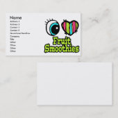 ブライトアイハートフルーツスムージー大好き 名刺 (正面/裏面)