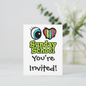 ブライトアイハート大好き日曜学校 招待状 (スタンド正面)