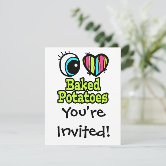 ブライトアイハート私はジャガイモを愛焼いたする 招待状 (スタンド正面)