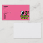 ブライトアイハート私は代替先生 名刺 (正面/裏面)