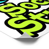 ブライトアイハート私は社会勉強を愛 ポスター (角)