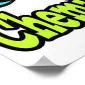 ブライトアイハートI Love Chemistry ポスター (角)