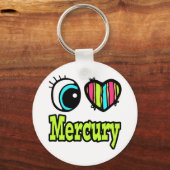 ブライトアイハートI Love Mercury キーホルダー (正面)
