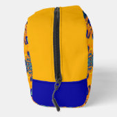 ブライトイエローブルーモダンろうけつ染めフラクタル ドップキット (右)