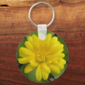 ブライトイエローマリゴッドキーチェーン キーホルダー (正面)