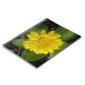 ブライトイエローマリゴールド手帳 ノートブック (左側)