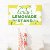 ブライトイエローレモネードスタンド 横断幕 (インサイチュ)