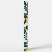 ブライトイエローレモパターン(の模様が)あるン Case-Mate iPhoneケース (裏面 / 右)