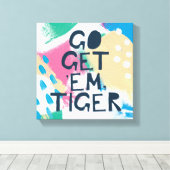 ブライトインスピレーションII | Em Tigerを取得 キャンバスプリント (インサイチュ (ウッドフロア))
