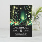 ブライトウィムシーウッドランドデジタル誕生日 招待状 (スタンド正面)