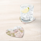 ブライトウィーピングさくらんぼ結婚ズ ペーパーコースター (インサイチュ)